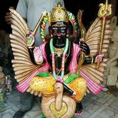 Shani Marble Murti